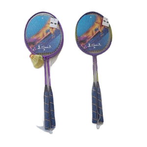 Vente en gros OEM <span class=keywords><strong>Jeu</strong></span> de raquettes de <span class=keywords><strong>badminton</strong></span> professionnelles de qualité supérieure Prix pour jeux de plein air avec poignée en PU Fabriqué par une entreprise réputée - Product Image 4