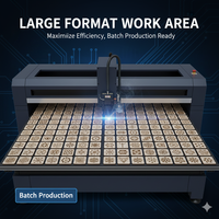 Machine de découpe et de gravure laser CO2 numérique automatique 9060 100W/130W/150W à refroidissement par eau CNC pour bois, cuir, MDF, papier, pierre