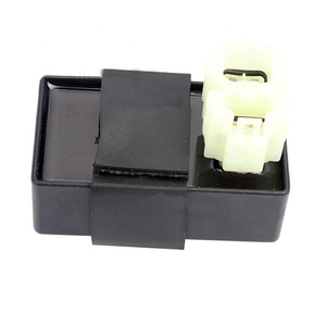 Caja CDI <span class=keywords><strong>de</strong></span> Encendido AC/DC <span class=keywords><strong>de</strong></span> 6 Pines Compatible con Motocicletas CG125cc-250cc, Cuatrimotos, Go-Karts y Vehículos Todoterreno, Actualización <span class=keywords><strong>de</strong></span> Encendido Estable - Product Image 4