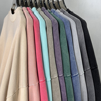 2025 nouveau sweat surdimensionné pour hommes 430G 100% coton français éponge col montant lavage Batik rétro poches cachées sweats pour hommes