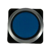 Nuevo Botón Pulsador Redondo Azul LW6ML-M1-S, Solo para Operador, 12 Meses de Garantía, PLC