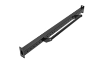 Aksesoris Dip Station Heavy Duty untuk Power Rack dengan Bar Dip Bentuk V dan Pin Lepas Cepat, Peralatan Gym Komersial