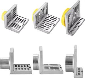 <span class=keywords><strong>Drain</strong></span> de sol d'angle en acier inoxydable personnalisé en forme de L pour douche, salle de bain, salle <span class=keywords><strong>humide</strong></span>, anti-corrosion, installation facile, tuyau de 110 mm, 5 ans - Product Image 5