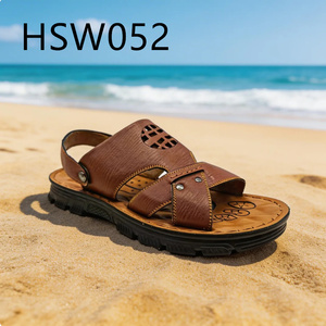 HY, Sandales d'été pour homme, style jardin, grandes tailles et largeurs, design à boutons, mode populaire en Afrique, HSW050 - Product Image 6