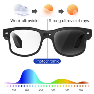 Lunettes de soleil de traduction IA 2026, anti-lumière bleue, verres photochromiques, caméra intelligente WiFi <span class=keywords><strong>Chat</strong></span> GPT 800W - Product Image 3