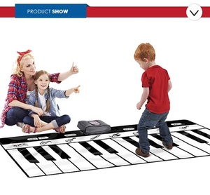 Clavier gym couverture <span class=keywords><strong>de</strong></span> danse bébé jouer tapis <span class=keywords><strong>de</strong></span> piano pour éducatif - Product Image 2