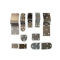 Bisagra Plegable Semicircular de Acero Inoxidable 304, Dimensiones Personalizables para Cajas Eléctricas de Madera Aisladas