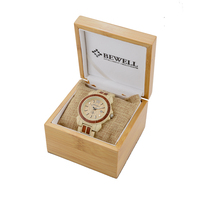 Montres Seiko de luxe personnalisées à quartz analogique avec cadran en bois, verre coloré et résistant à l'eau, 42mm, dernières tendances