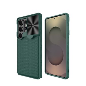 Funda magnética anticaída para S26 Ultra con soporte de lente de TPU, estilo CD con ventana deslizante, compatible con envíos transfronterizos, venta al por mayor. - Product Image 5
