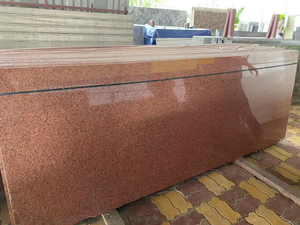 Meilleure Offre 2026 Granit Rouge Jhansi Comptoir et Revêtement de Sol Moderne Poli Naturel Élégant Grande Dalle à Vendre - Product Image 5