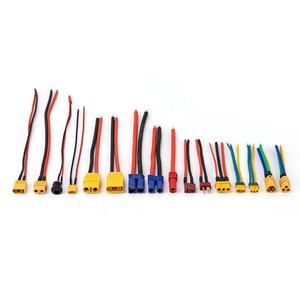 Amass XT30 xtxt90 erkek dişi konnektör Lipo pil kablosu silikon kablo demeti - Product Image 3