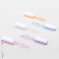 En gros D'art D'ongle de Nettoyage En Plastique de Grande Taille de Poussière Longue Poignée Brosse
