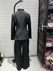 UNIZERA Damen Sommer 2026 Neuheit Slim Fit Stehkragen Langarm-<span class=keywords><strong>Blazer</strong></span> 8679425 8870199 - Product Image 4