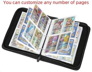 Carpeta para Tarjetas Coleccionables Torson, 9 Bolsillos, Cuero PU, con Cierre, para TCG, CCG, Yugioh, Álbum de Fotos, Álbum para Coleccionistas de Tarjetas - Product Image 4