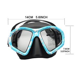 Máscara y <span class=keywords><strong>gafas</strong></span> de <span class=keywords><strong>buceo</strong></span> de silicona antivaho profesional Nuevo equipo gratuito para hombres y mujeres Dropshipping - Product Image 6