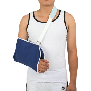 HKJD OEM tıbbi ortopedik nefes artı boyutu ayarlanabilir çevre dostu geri dönüşümlü kol askısı saf pamuk ağrı desteği için - Product Image 2