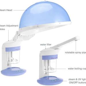 HShorizon Vaporisateur de beauté écologique, vaporisateur facial à vapeur chaude/froide, compresse chaude/froide, machine de pulvérisation hydratante à domicile - Product Image 4