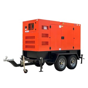 Centrale Électrique Mobile 150KW, Générateur Silencieux sur Remorque avec Démarrage Automatique, 50/60Hz, Roues - Product Image 4