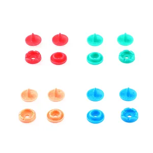 T08 8.5mm taille 8 bébé vêtements bouton pression pour bébé couche vêtements couche tous les types de boutons