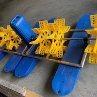 Aérateur à roue à aubes électrique à nano-bulles 1,5-3 kW 220-380 V pour bassin piscicole d'aquaculture, 3 kg/h, haute performance pour 3-8 acres