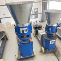 Nouvelle machine à granulés d'aliments pour animaux en acier allié à haute efficacité, capacité de 60 à 2000 kg/h, moteur électrique/diesel, fonctionnement continu 24h/24 pour le bétail