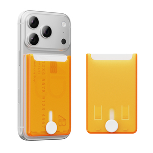 Étui de téléphone avec porte-cartes amovible, autocollants adhésifs colorés pour cartes d'identité et de crédit, pour l'arrière du téléphone portable - Product Image 2