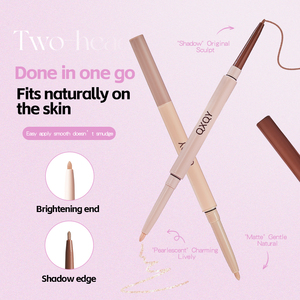Crayon Eyeliner Double Pointe Noir Imperméable Longue Tenue Gel Effet Ombre à Paupières Aegyo-sal Marque Privée - Product Image 3