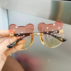 Gafas de sol para niños y niñas, lentes de sol de moda con <span class=keywords><strong>ojos</strong></span> de gato, bonitos juguetes de <span class=keywords><strong>dibujos</strong></span> <span class=keywords><strong>animados</strong></span>, 2022 - Product Image 4
