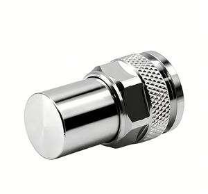 TNC-JR-06-2W-1 Коаксиальная имитационная нагрузка TNC с разъемом типа «папа», 2 Вт, 50 Ом, DC-6 ГГц, позолоченные контакты, низкий коэффициент ВЧСВР, имитационная нагрузка для ВЧ-терминалов, 2 Вт - Product Image 2