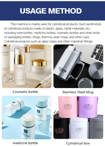 Bền sử dụng bán tự động cong Surfa Màn hình máy in cong ly nhựa Scree - Product Image 6