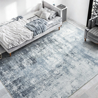 6x9 Fuß Große Teppiche Weich Rutschfest Waschbar Modernes Abstraktes Muster Polypropylen Niedrigfloriges Fliesen-Design Wohnzimmer Schlafzimmer