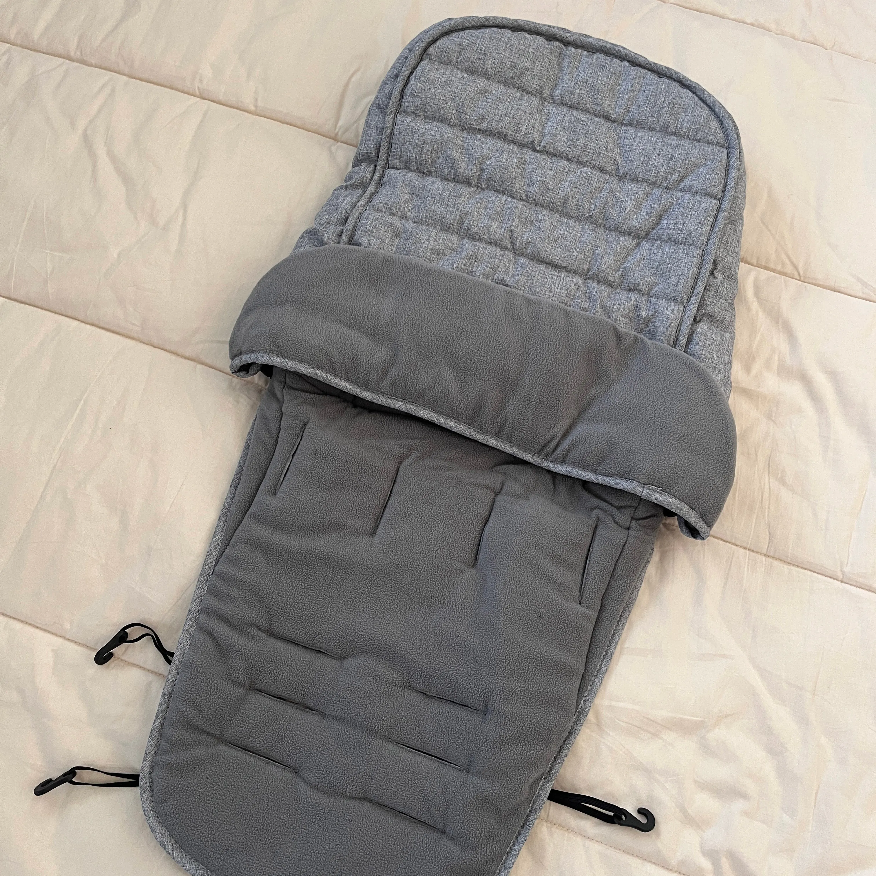 حقيبة نوم للأطفال مريحة ومدفئة للفصول الثلاث حقيبة نوم جديدة لعربة الأطفال مضادة للماء