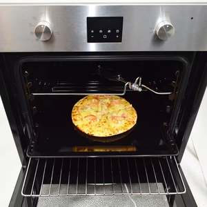 이중 배기 시스템 이중 데크 전기 피자 오븐 판촉 가정용 내장 금속 오븐 에너지 효율적인 등급 - Product Image 3