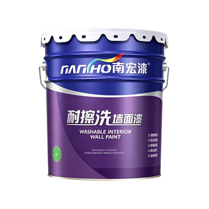 Peinture murale intérieure anti-salissure lavable 30 000 fois, revêtement en poudre de latex, performance de formation de film rapide, ODM/OEM - Product Image 1