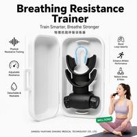 Entraîneur respiratoire réglable, léger et durable S1, 8 niveaux, entraîneur musculaire inspiratoire, exercice pulmonaire pour la maison, la salle de sport et le sport