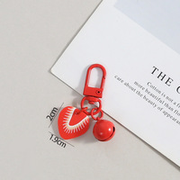 Fruit Cartoon Alloy Karabijnhaak sleutelhanger voor vrouwen Gepersonaliseerde emaille Letterpress afdrukken Op maat gemaakt Hoge kwaliteit handgemaakt