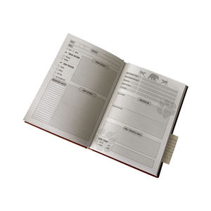 Couverture en cuir de haute qualité, estampage à chaud, impression personnalisée de carnets de notes - Product Image 2
