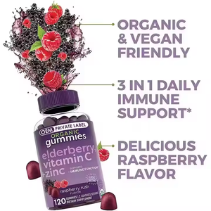 Oso Animal Adulto Gummy Gmp Vegetariano Saúco Pectina Caramelos Fábrica Fabricada Vitaminas para Adultos productos de cuidado de la salud - Product Image 4