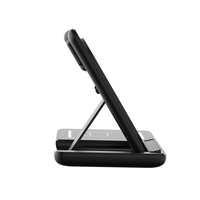 Nouveau lancement Logo personnalisé Station de charge sans fil avec support pliable 3-en-1 Chargeur rapide pour IPhone 17 16 Type-C Port