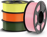 Filament d'imprimante 3D PLA+ personnalisable de 1,75 mm, 1 kg, haute résistance, précision +/- 0,02 mm, compatible avec Bambu, Creality, Elegoo, AnyCubic