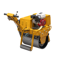 Rouleau compresseur vibrant à tambour unique YSW050H avec moteur Changfa, 500 kg, 70 Hz, 6,7 kW, conception compacte, prix usine