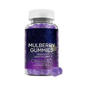Gomitas de Suplementos Herbales, Gomitas de Morera, Procesamiento OEM Personalizado - Product Image 1
