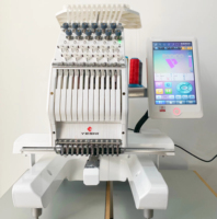 Haute qualité 9/12/15 aiguilles multi-aiguilles 15 langues facile à utiliser Mini Machine à broder automatique