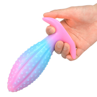 Masseur de prostate lumineux en silicone pour hommes, jouets sexuels anaux, dilatateur anal, plug anal pour femmes, dispositif de masturbation vaginale