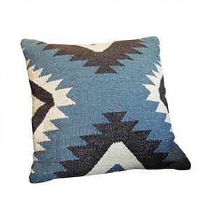 Fashionable Boho Cushion Cover Hot Selling Unique Handwoven Decorative <b>Throw</b> Pillow Custom Design Vintage Geometric Pattern ITHL - Product Image 1