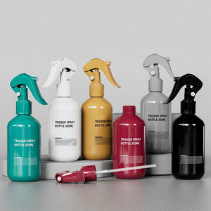 Auber Vacío 30Ml 50Ml 100Ml 120Ml 150Ml 200Ml 250Ml 500Ml 1oz Niebla Fina Pet Cosmético Embalaje Blanco Botella de spray de plástico transparente - Product Image 6