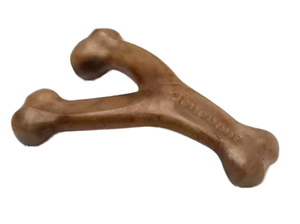 Eco-friendly Non tossico cane masticare osso giocattolo duro colore cioccolato in Nylon per la pulizia dei denti giocattoli per cani - Product Image 6