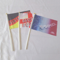 Drapeau publicitaire léger imprimé numériquement, drapeau portable personnalisé, drapeau portable avec n'importe quel design