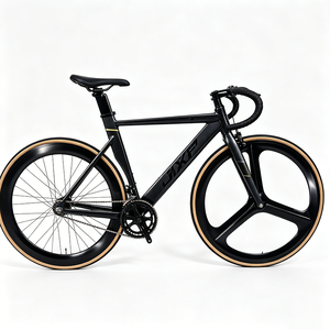 Bicicleta <span class=keywords><strong>Urbana</strong></span> Fixie 700C, Pintura de Alto Brillo, Manillar de Barra Curva, Estructura Ligera de Aluminio - Product Image 4