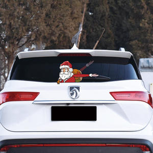 Nuevo Adhesivo Navideño para Coche de Papá Noel, Calcomanía Elegante para Limpiaparabrisas y Carrocería - Product Image 5
